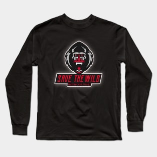 save the wild preserve our species Long Sleeve T-Shirt